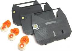 Nakajima Typewriter Model AX-150 Combo Pack of 3 Ribbns & 3 Correction Tapes