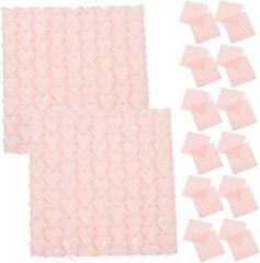 100pcs Heart-shaped Bubble Envelopes for Shipping Packaging Cushioned Mailers Material for Safe Transport of Glassware Ceramics Electronics