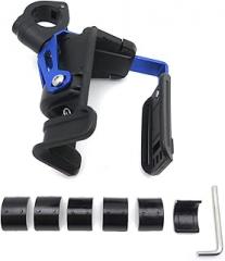HTTMT- Universal 22mm 25mm 28mm Motorcycle Bicycle Adjustable Durable Handlebar Cup Holder Mount Easy Install On Handlebar Mirror Stock Stroller [P/N: GZSP-SP-014]