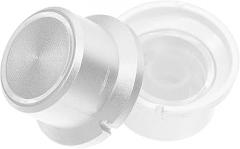 2Pcs Plastic Potentiometer Knobs for Shaft Translucent Volume Control Knobs for Electronic Devices Improved Usability Low Light and Stable Fit