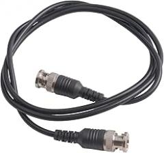 BNC Q9 Male to Male Coaxial Test Cable 50 Ohm Impedance Silicone Rubber Cord for Oscilloscope and Electronic Testing 3.3ft Length Black