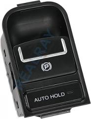 Hand Parking Switch Electronic Button Compatible with 2008-2015 Black