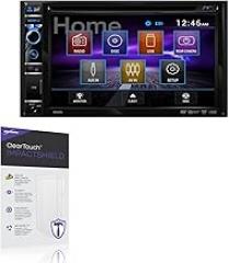 BoxWave Screen Protector Compatible With Dual Electronics DV605 - ClearTouch ImpactShield (2-Pack), Impenetrable Screen Protector Flexible Film