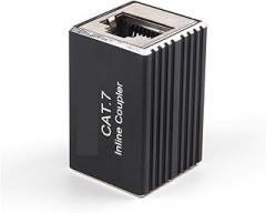 2PCS Cat7 RJ45 Shielded Coupler Ethernet Cable Extender Connector Network Adapter Female to Female