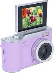 Digital Photography Camera 1080P 48MP 2.4 Inch HD Display 8X Electronic Zoom Video Camera (Violet)