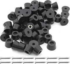 60pcs Round Rubber Feet Bumpers, 3/4
