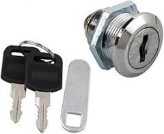 Replacement Lock with 2 Keys for Letter Box, Mailbox, Drawer, Cupboard