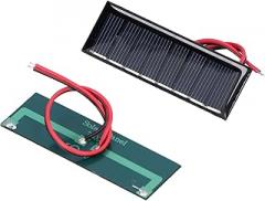 2Pcs 0.2W 4V Compact R Panels with Electronic Wires Board for Home and Projects