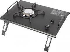 Camping Stove 1 Burner 13648 BTU Portable Propane Stove with Carry Case, Electronic Ignition Gas Stove, Butane Stove for Car Camping BBQ Picnics Outdoor Cooking RV