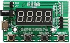 Load Cell AD Weight Pressure Sensor AD Module with Display 24-bit Weighing Instrument Electronic Scale(Without HX711)