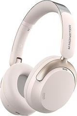 Monster Persona 3rd ANC Wireless Headphones, Noise Cancelling Headphones with Bluetooth 5.4, Foldable Lightweight Over Ear Headphone, Clear Talk, 70H Playtime, Dual Device Pairing, Comfort Fit, White