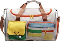 Generic Oxford Cloth Multifunctional Bags for Women, Waterproof Bags with Shoe Compartment for Work Out, Lightweight Sports Gym Bag