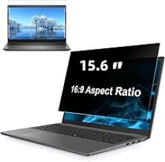 15.6 Inch 16:9 Laptop Privacy Screen Filter, Computer Monitor Privacy Shield, Anti Scratch Anti Spy Anti Glare Blue Light Screen Protector