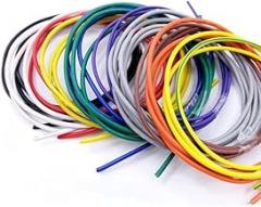 5M/10M Copper Wire 32 30 28 26 24 22 20 18 16 AWG Environmental PVC Insulated Tinned Plated UL1571 DIY Line LED Electronic Cable(Black,10M_20AWG)