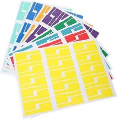 18pcs Self Adhesive Wire Labels Cable Tags for Electronics Adhesive Cable Labels Tags Wire Organizer