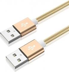 USB 2.0 Extension Cable Male to Male Extenders Cable 480Mbps for Extending Peripherals Printers Cameras Keyboards for Electronic Devices