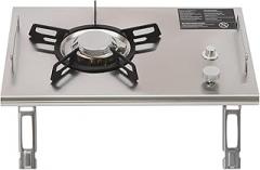 13,648 BTU Portable Camping Stove,Electronic Ignition Single-Burner Gas Stove with 4 Foldable Legs&Carrying Handle,Outdoor Camping Cooking Stove for Camping & Hiking (Silver)