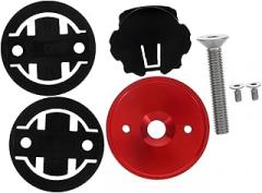 Milisten 1 Set Bicycle Computer Bracket Lightweight Aluminum Alloy Stem Mount for Enhanced Visibility Compatible with Road and Mountain Bikes Cycling Electronics