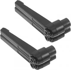 Amosfun 4Pcs Adjustable Clamping Lever Handles Threaded Knobs Rotating Screw Handles for Machinery Furniture and Electronics Enhanced Control Reliable Locking