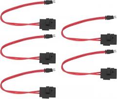 Electronic Components Slim Automotive Box Panel Connector Mini Tip 5Pcs Compact 16Awg For Testing: Automotive Holder Connector (ACM Long Feet 9.1mm)