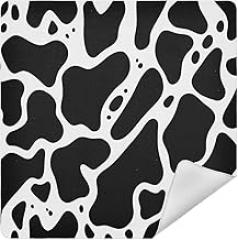 Cute Cow Spots Print Camera Protective Wrap, Anti-scratch Lens Protector Wrapper, Magic Self-Adhesive Cloth for Cameras/DSLR/Laptop/Electronic Accessories, S