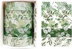 5Pcs Vintage Flowers Tape Scrapbooking Supplies Tape Spring Diary Decoration Cinta Adhesiva Decorativa Tapes Accessories New 2026 High for Reliable Electronic Component, Precision, Stable Performance