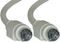 CableWholesale 6C Straight 3-Feet MiniDin6 Male/MiniDin6 Male Cable (10M2-01103)