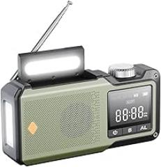 10000mAh Crank Emergency Raydi0 AM/FiM/WB Weather Raydi0 with Povver Baink SOS Alarrm Flashlight Reading Lamp for Emergency/Home New 2026 High for Reliable Electronic Component