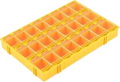 Uxcell a16010300ux0102 Plastic 24 Compartments Electronic Components Storage Box Case