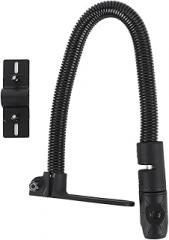 EVTSCAN Car Truck Seat Rail Floor Tablet Mount Adjustable Gooseneck Arm Secure Sturdy Holder for Most Vehicles SUVs Trucks Heavy Duty Aluminum