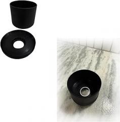 Fit Airtag Holder for Owala Water Bottle, Hidden Mount Compatible with Owala Boot Protective Sleeves (Black)