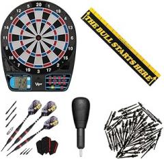 Viper 42-9018 787 Electronic The Bull Starts Here Throw Line Soft Tip Darts Remover & Tufflex II Black Dart Tips Red