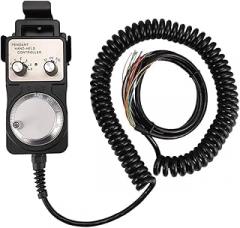 4-axis 6-axis Motion Controller Electronic Handwheel Encoder Handheld Encoder MPG Controller Manual Pulse Generator Mach (Size : 6 axis)