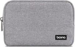 Waterproof Travel Bag for Electronic Accessories – Digital Storage Bag, Cable Organizer for Data Cables, Mobile Phones, AirPods, USB Drives & More Grey