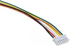 10PCS XH2.54 electronic wire single head tinned long 30CM rehearsal cable 2P 3P 4P 5P 6P 7P 8P 9P 10P (6P)