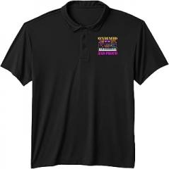 Synthesizer Electronic Music SteMi Apparel Synthesizer Electronic Music Producer Synth Player Performance Polo Shirt