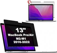 KEANBOLL Magnetic Privacy Screen for MacBook Pro 13 Inch- Removable Anti-Glare Filter with Blue Light Reduction | Compatible with MacBook Pro 13 inch (2016, 2017, 2018, 2019, 2020, 2021, 2022, M1, M2)