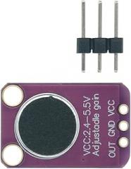 Max4466 | Max9814 Microphone Agc Amplifier Board Sound Detector Seins0r Module Auto Gain Control Attack for Max4466 PCB Board DIY Kit New 2026 High for Reliable Electronic Component