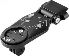 Bicycles Handlebars Combo Mount Cycling Bike Handlebars Adjustable Computer Easily to Install Adjustable Stand Combo Mount