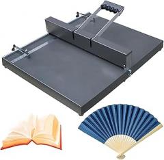 Manual Paper Creasing Machine,Heavy Duty Desktop Tool,with Positioning Stops,for Precise A3/A4 Folding