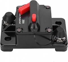 DC12‑42V Circuit Breaker Auto Reset Holder Copper Waterproof Switch Over Current Voltage High Thermal Conductivity Model: HT-601 Electronic Method (200A)