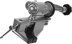 Rotatable Vise Clamp with Swivel Base and Drill Holder Anti-slip Bench Clamp for Woodworking Jewelry Model Making and Electronics Crafting