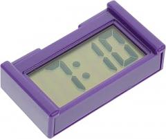 Alipis Car Dashboard Mini Electronic Clock Auto Stick Compact Design Lightweight and Durable Quiet Operation for Vehicles for Easy Reading