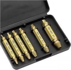 Damaged Screw Extractor HSS Drill Bit Stripped Broken Remover Small Easily Quickly Take Out Kit Easy Demolition Power Tools New 2026 High for Reliable Electronic Component