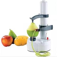 COYEUX Automatic Apple Peeling Machine, Electric Potato Peeler, with 3 Blades and Power Cord, for Peel Potatoes/Sweet Potatoes/Zucchini/Pears/Mango/Kiwi