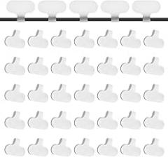 Cord Labels 40 Pack White Hook and Loop Cable Tags for Electronics, Computers, and Chargers Reusable Cable Labels Wire Tags for Easy Identification and Organization