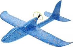 Hand Throw Glider Toy Foam Whirly Airplane for Improves Hand-Eye Coordination Fun Flying Toy for Boy Girl and Family Activities