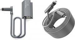 Starlink Ethernet Adapter with 23M Starlink Cable for Gen 2/V2 Dish