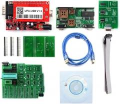 Comprehensive Automotive UPA USB Programmer V1.3 Full Adaptors For Car Computer Programming Debugging Diagnostics Repair Car Programming Tool Automotive Repair Technicians Electronic Engineers Repair