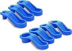 7PCS AC Fuel Line Disconnect Tool Set, 1/4 5/16 3/8 1/2 5/8 3/4 7/8 Inch AC Fuel Line Removal Release Tool, Transmission Oil Cooler Line Disconnect Kit, Compatible with Ford, GM